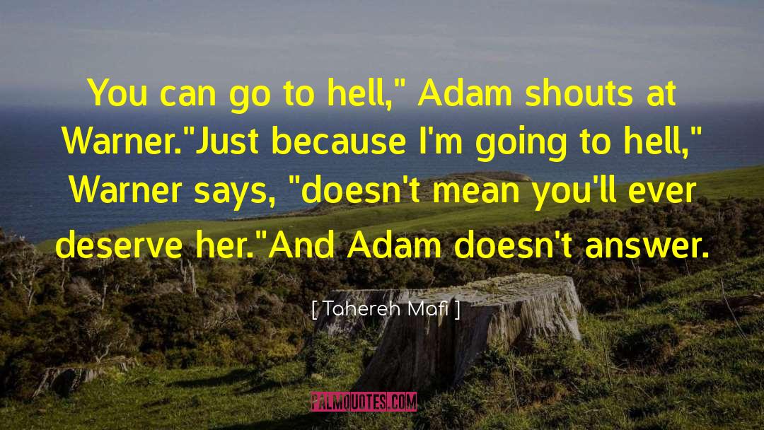 Adam Connelly quotes by Tahereh Mafi