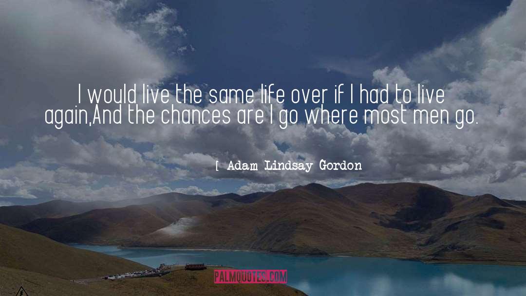 Adam Go To Heaven quotes by Adam Lindsay Gordon