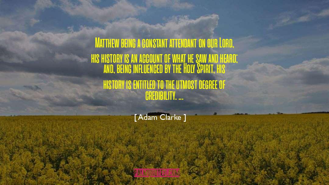 Adam Gottbetter quotes by Adam Clarke