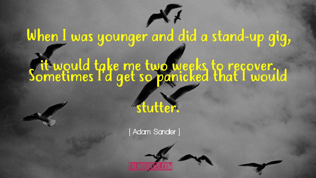 Adam Harper quotes by Adam Sandler