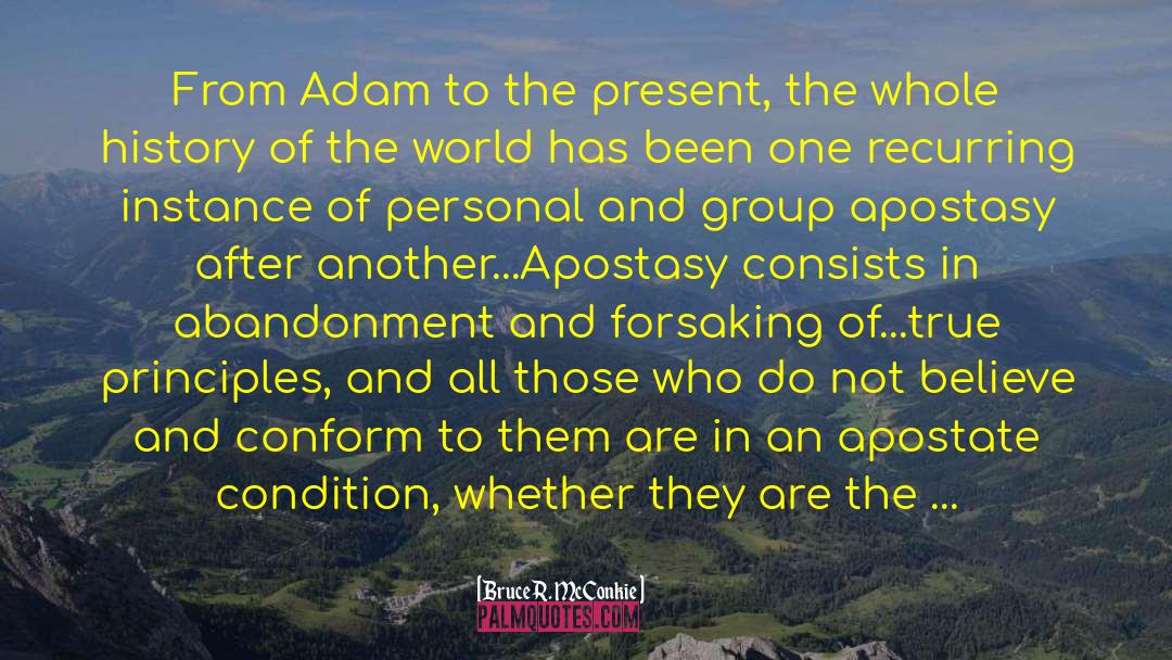 Adam Harper quotes by Bruce R. McConkie