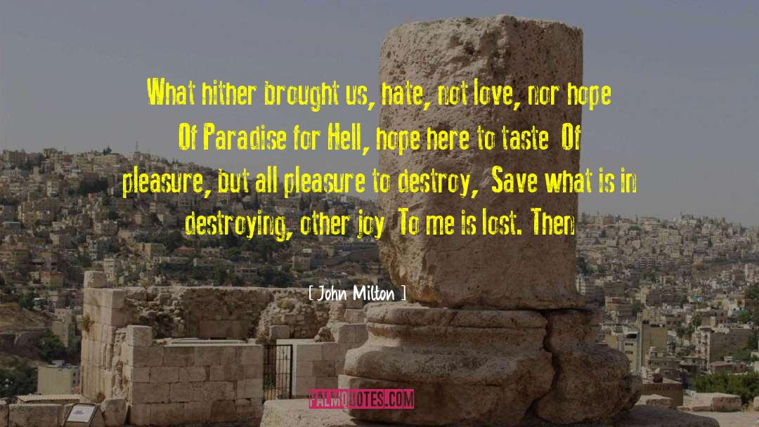 Adam In Paradise Lost quotes by John Milton