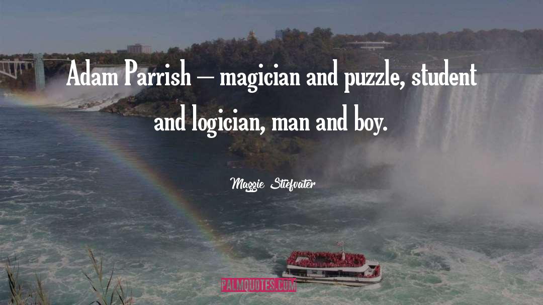 Adam Parrish quotes by Maggie Stiefvater