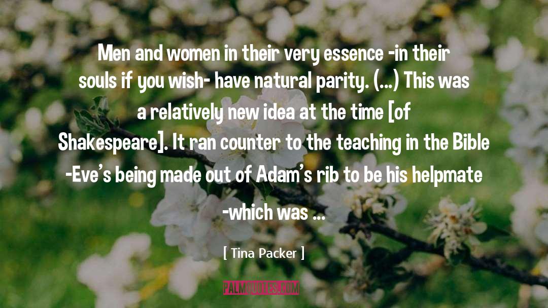 Adam S Rib quotes by Tina Packer