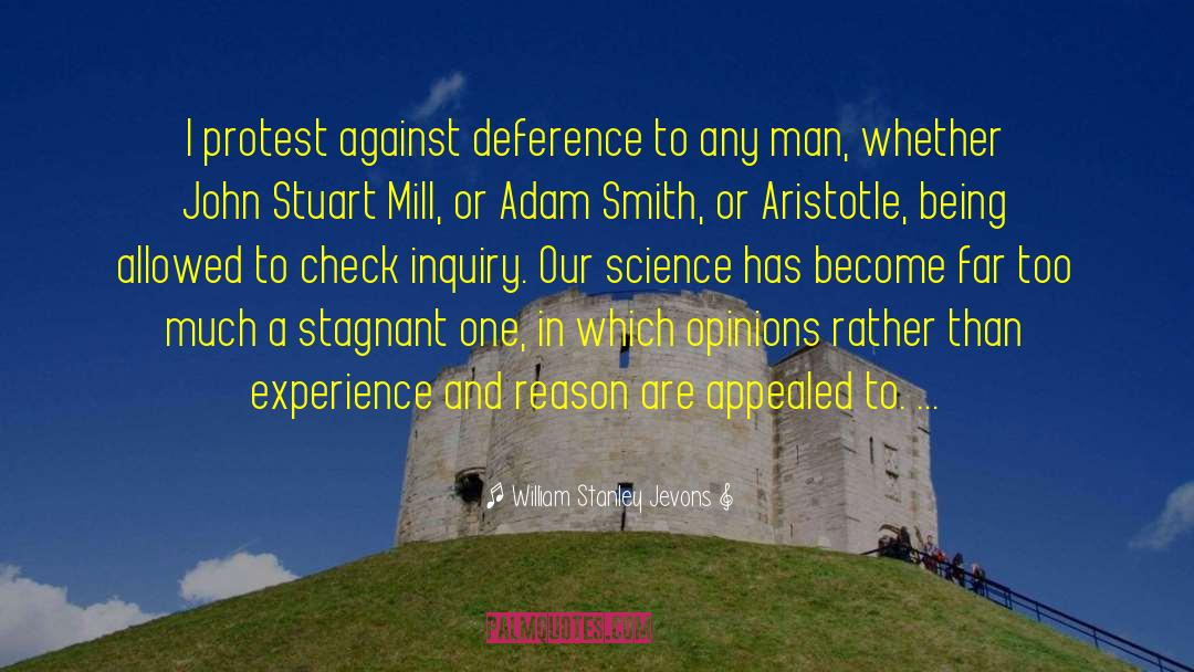 Adam Smith Institute quotes by William Stanley Jevons