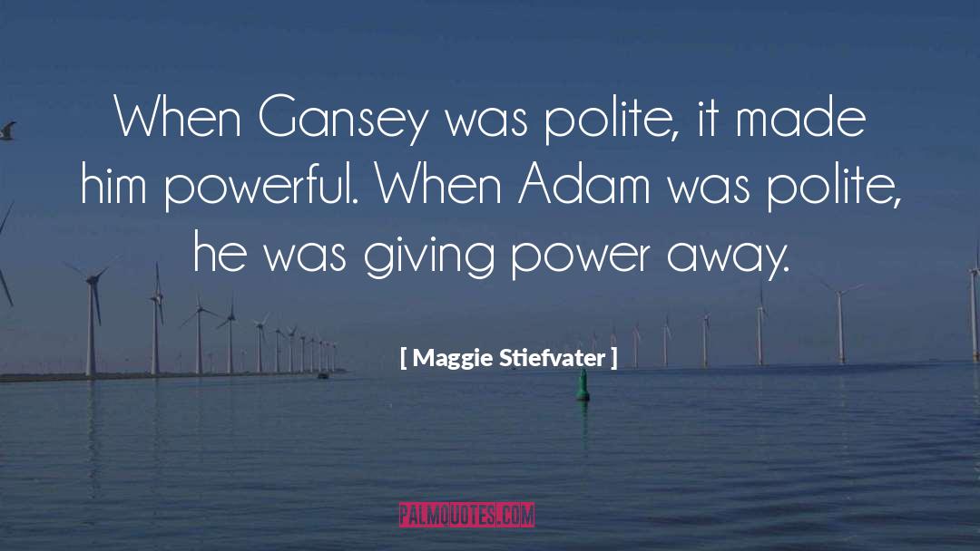 Adam Snowflake quotes by Maggie Stiefvater