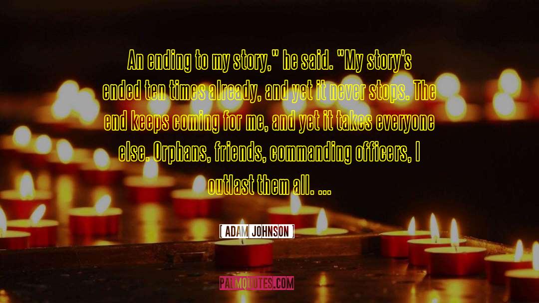 Adam Snowflake quotes by Adam Johnson