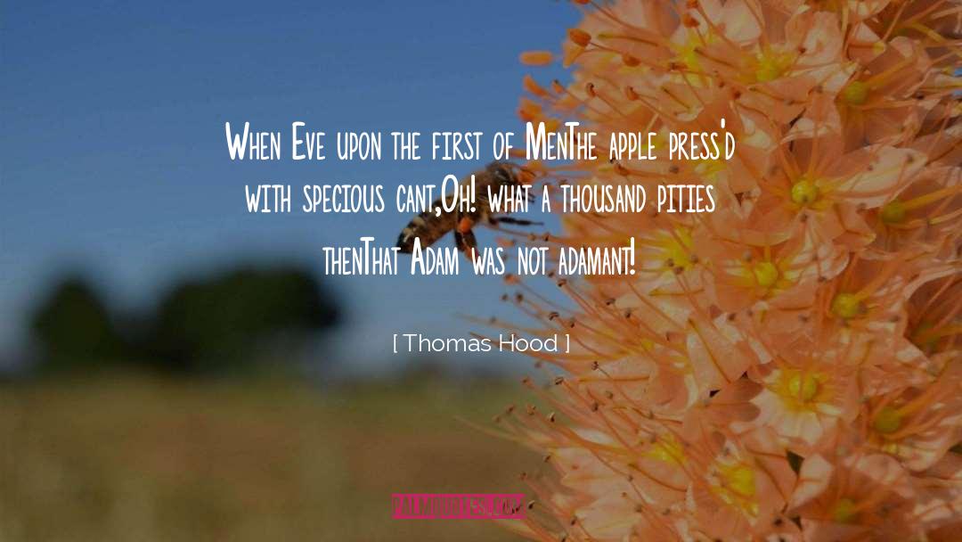 Adamant quotes by Thomas Hood