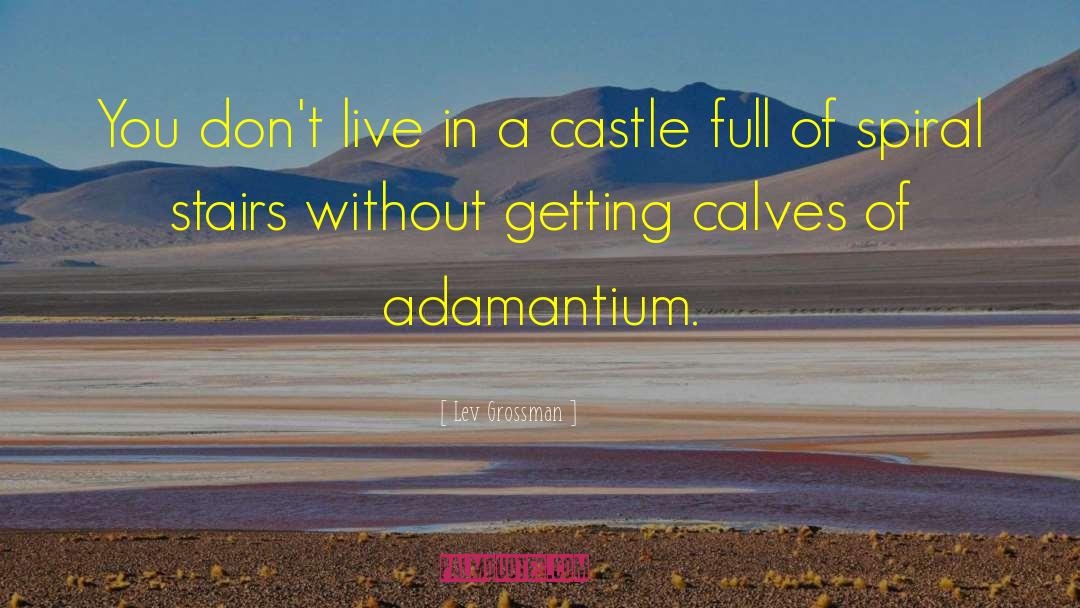 Adamantium quotes by Lev Grossman