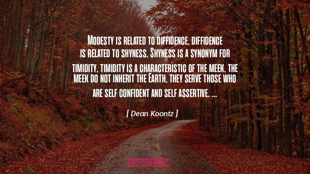 Adamantly Synonym quotes by Dean Koontz