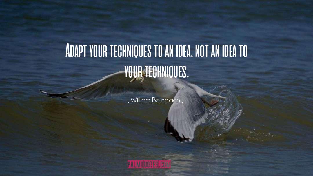 Adapt quotes by William Bernbach