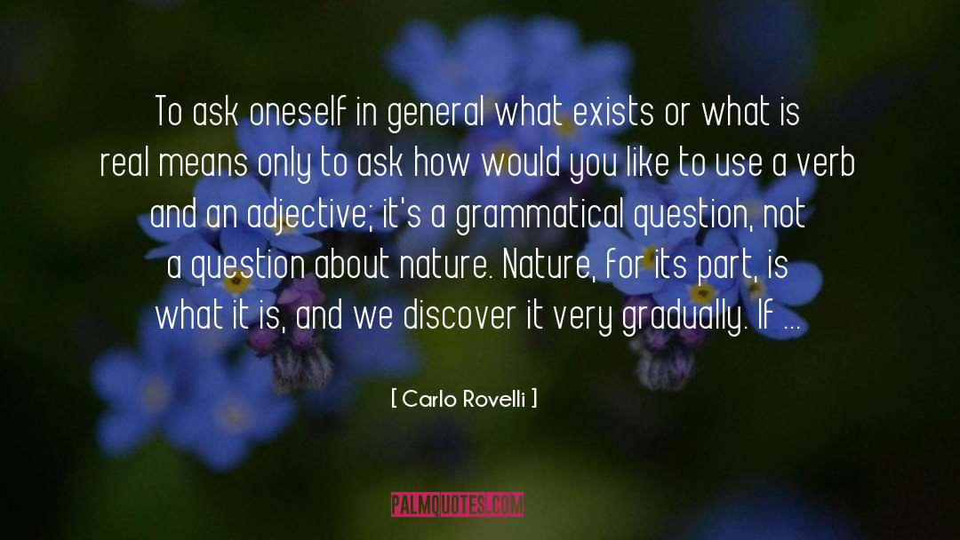 Adapt quotes by Carlo Rovelli