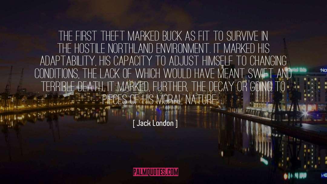 Adaptability quotes by Jack London