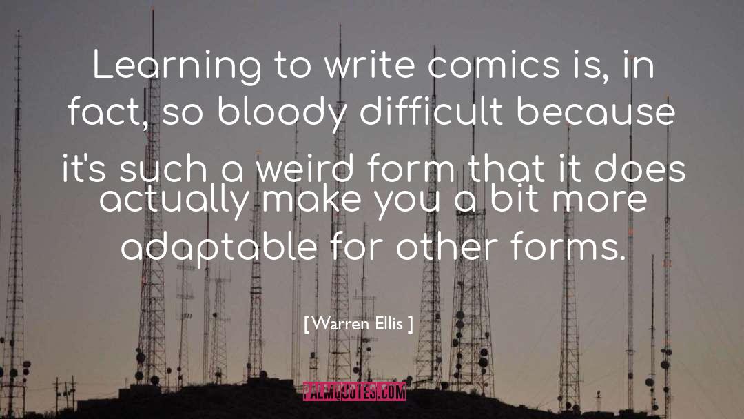 Adaptable quotes by Warren Ellis