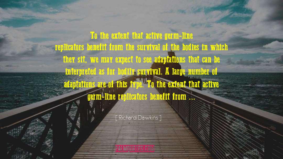 Adaptations quotes by Richard Dawkins