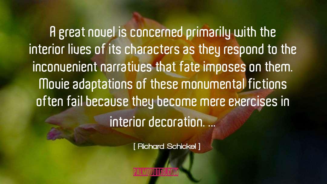 Adaptations quotes by Richard Schickel