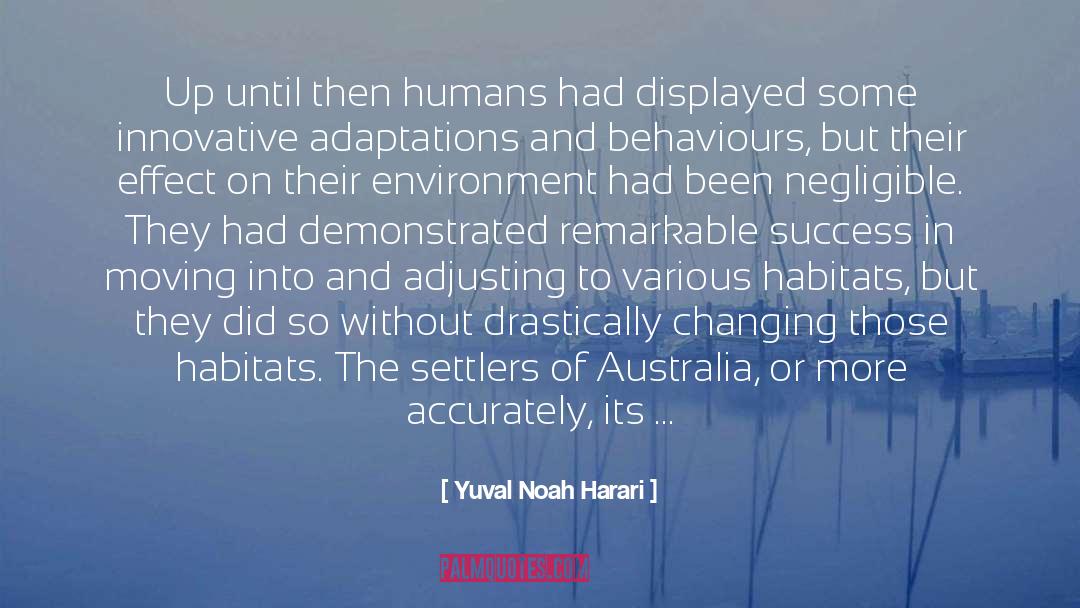 Adaptations quotes by Yuval Noah Harari