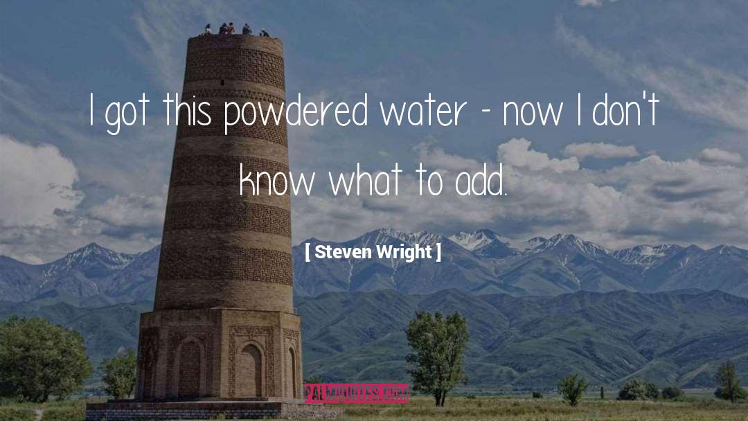 Add Humor quotes by Steven Wright