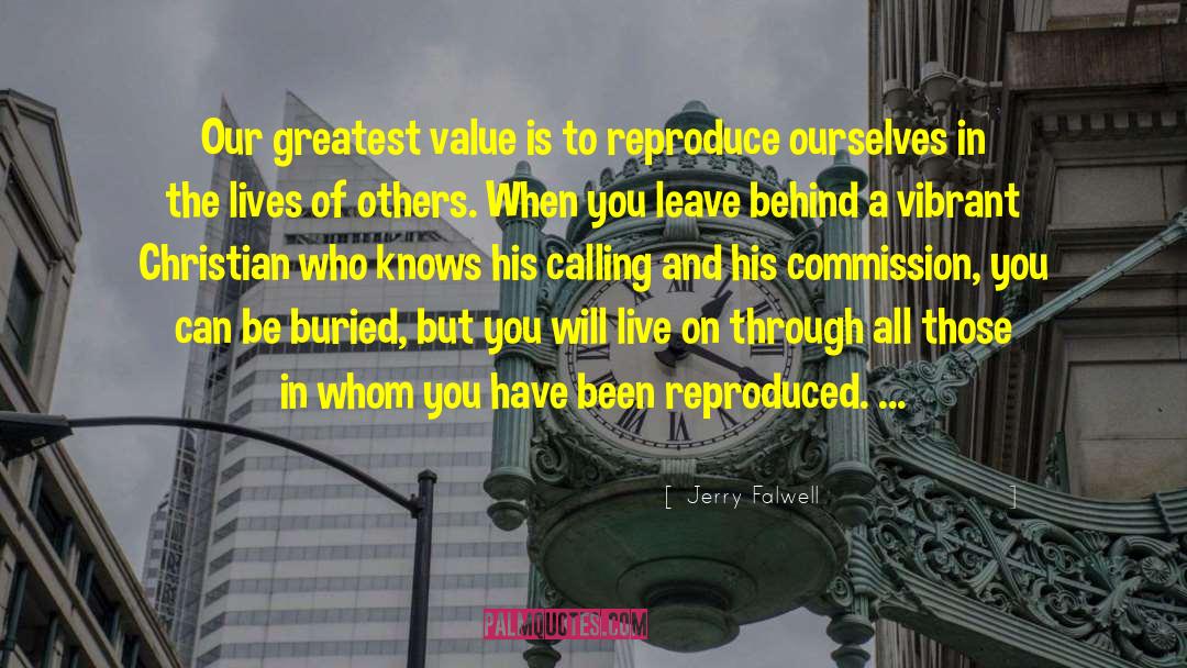 Add Values quotes by Jerry Falwell