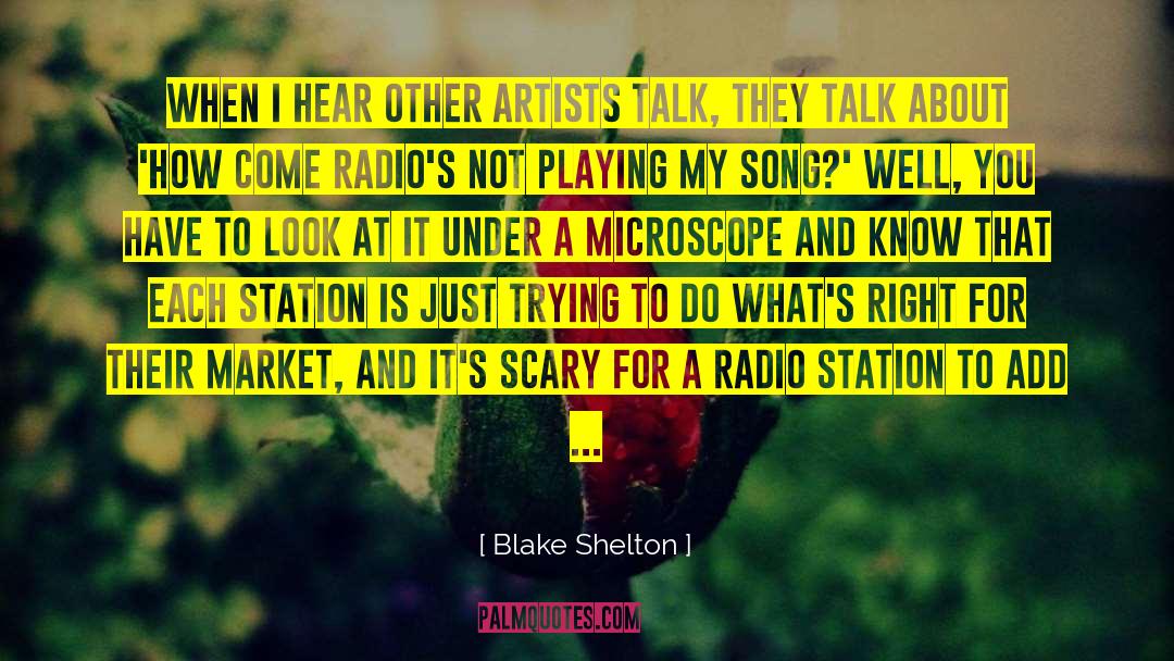 Add Values quotes by Blake Shelton