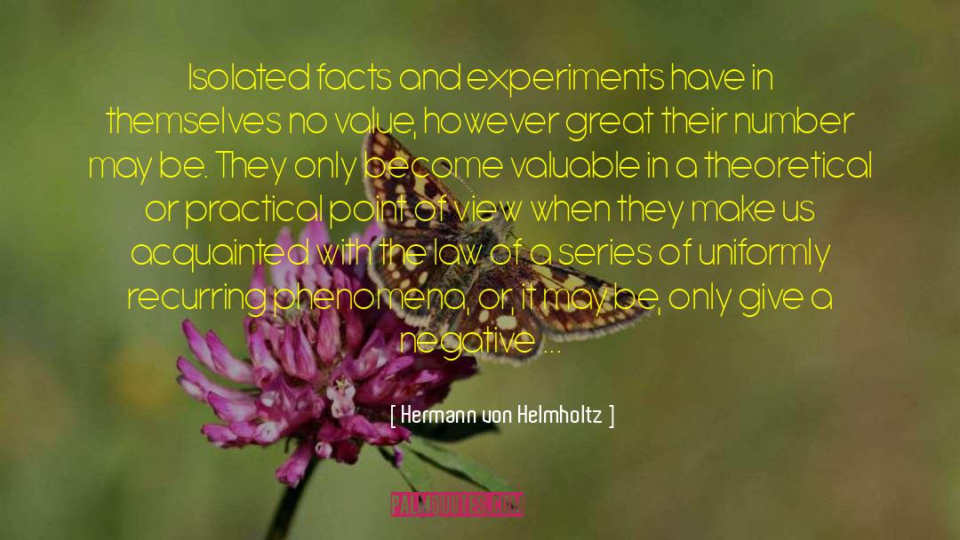 Addicted Series quotes by Hermann Von Helmholtz