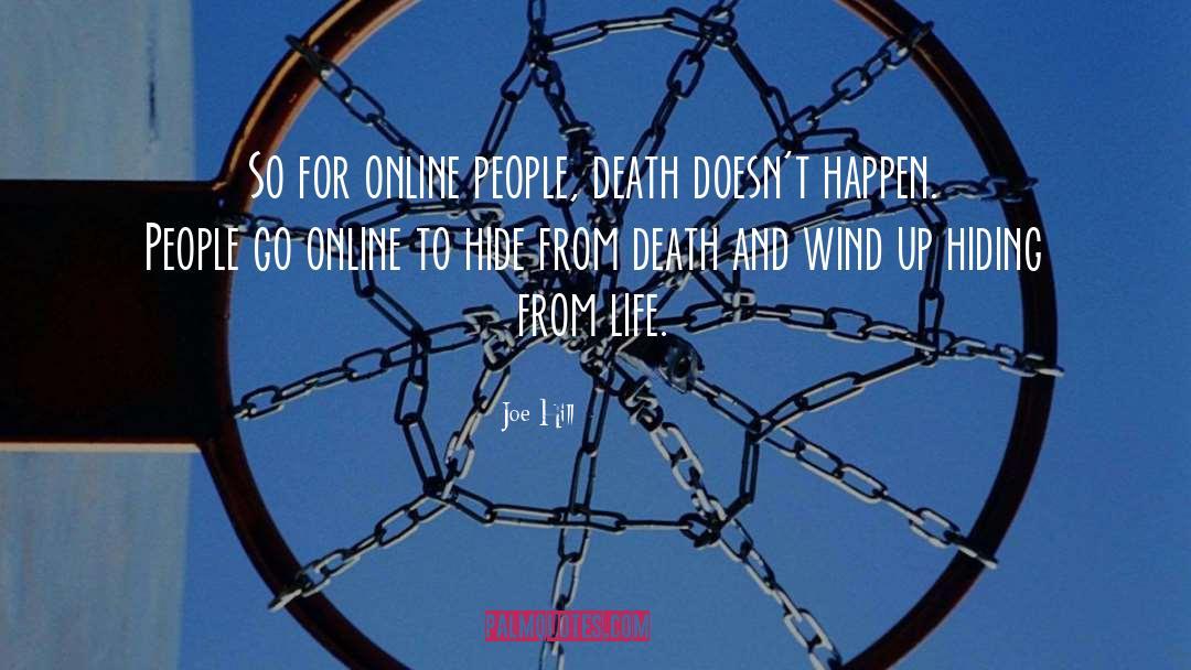 Addiction And Death quotes by Joe Hill