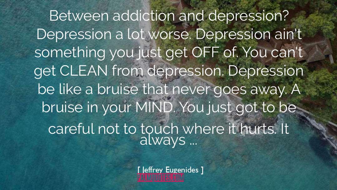 Addiction Cure quotes by Jeffrey Eugenides