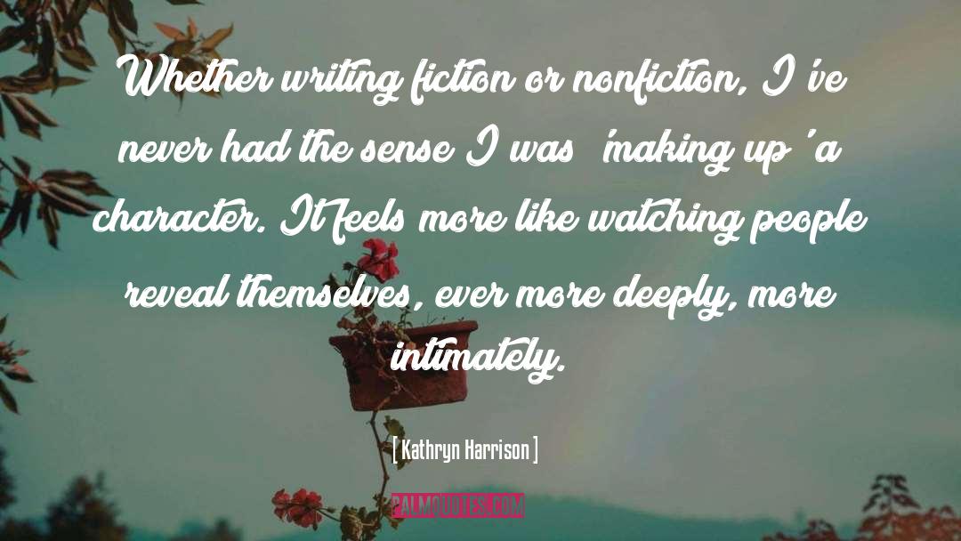 Addiction Fiction quotes by Kathryn Harrison