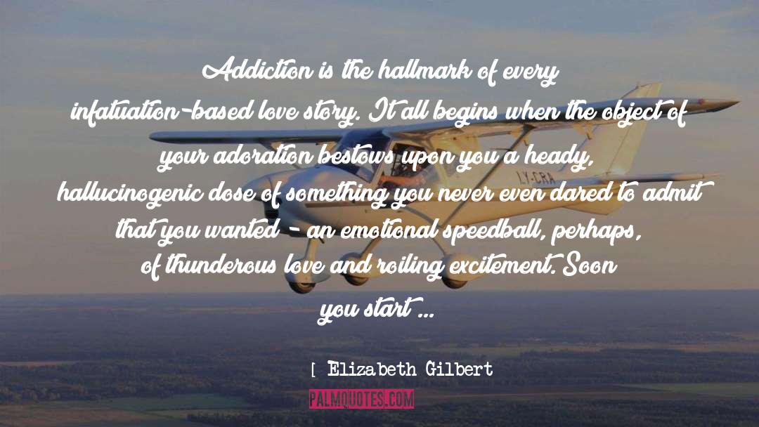 Addiction quotes by Elizabeth Gilbert