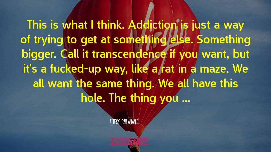 Addiction To Technology quotes by Tess Callahan