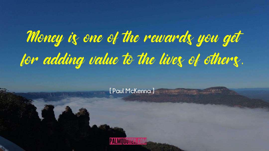 Adding Value quotes by Paul McKenna