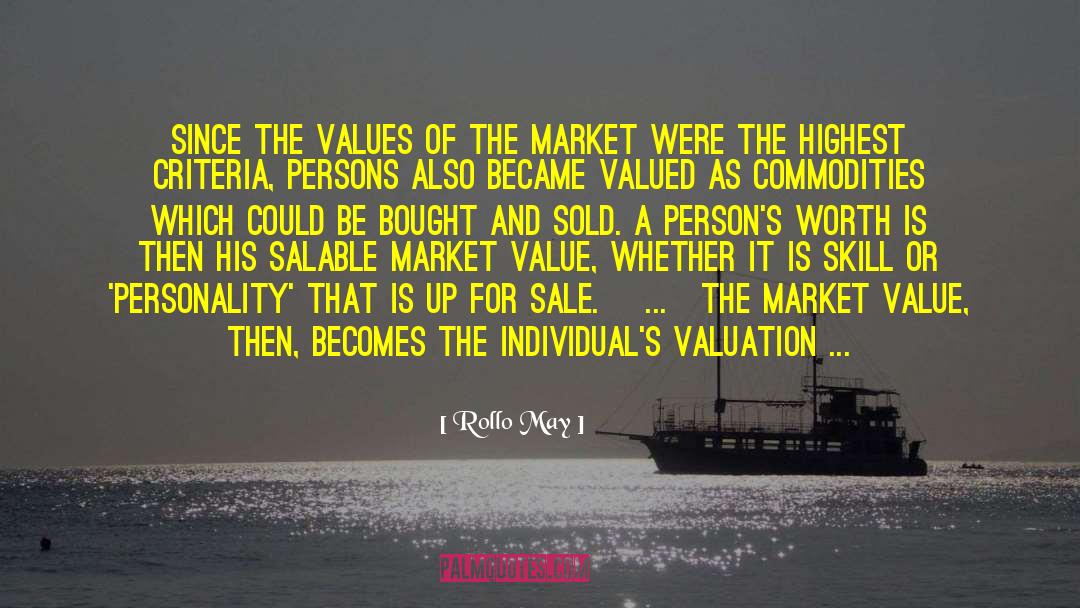 Adding Value quotes by Rollo May