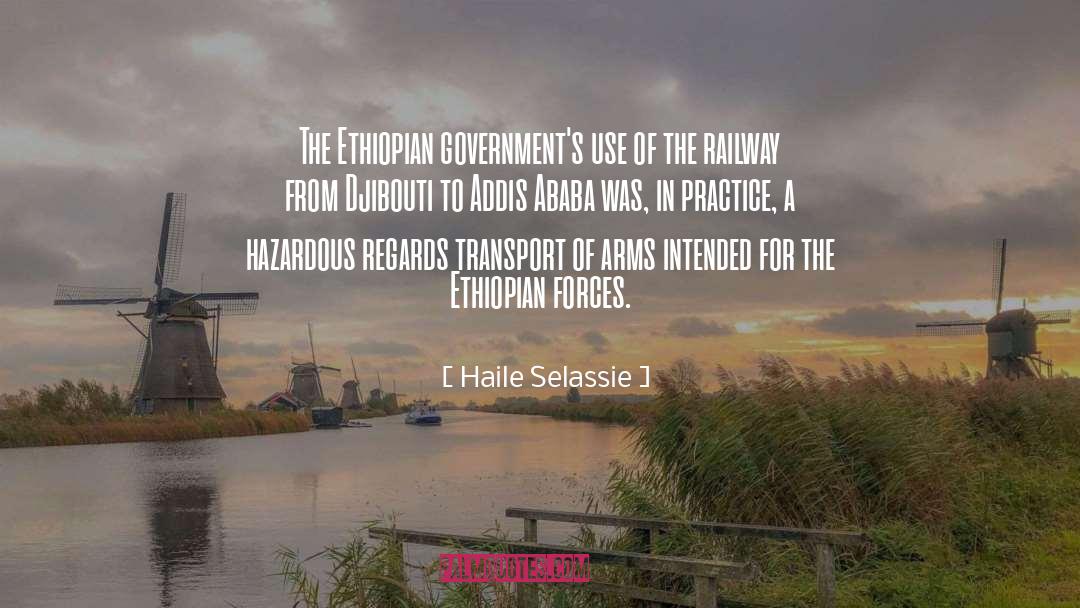 Addis quotes by Haile Selassie