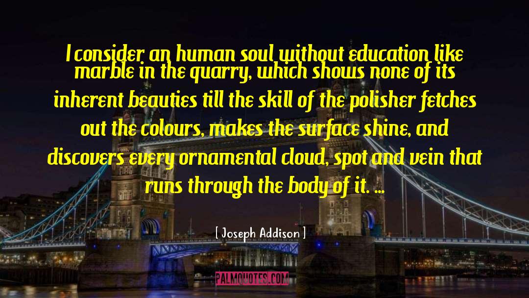 Addison Leitch quotes by Joseph Addison