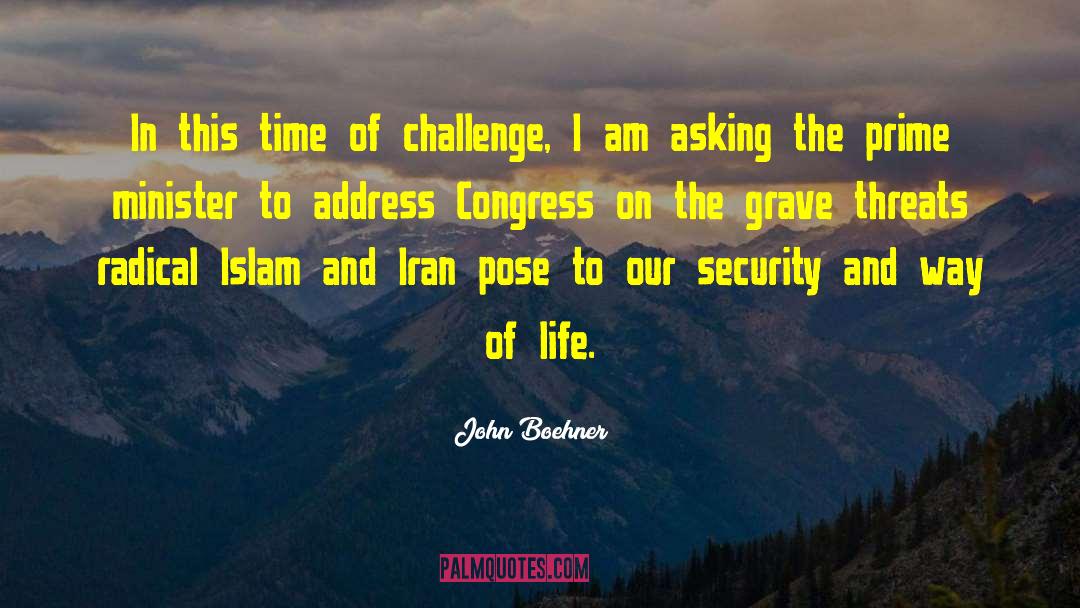 Addresses quotes by John Boehner