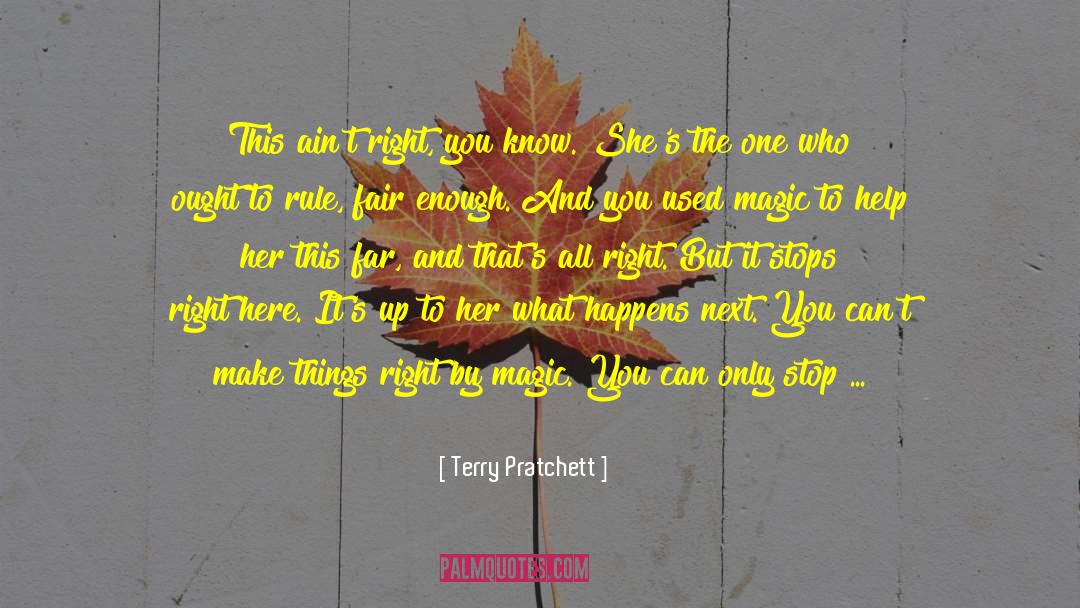 Adeboye And The Magic Wand quotes by Terry Pratchett