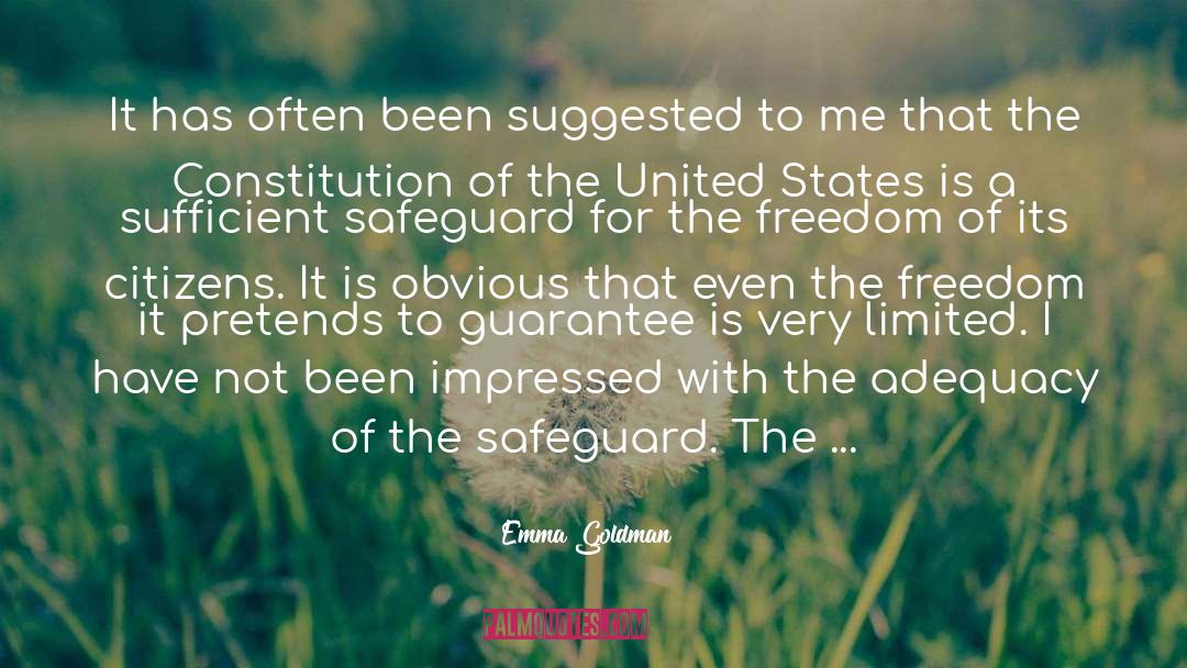 Adequacy quotes by Emma Goldman