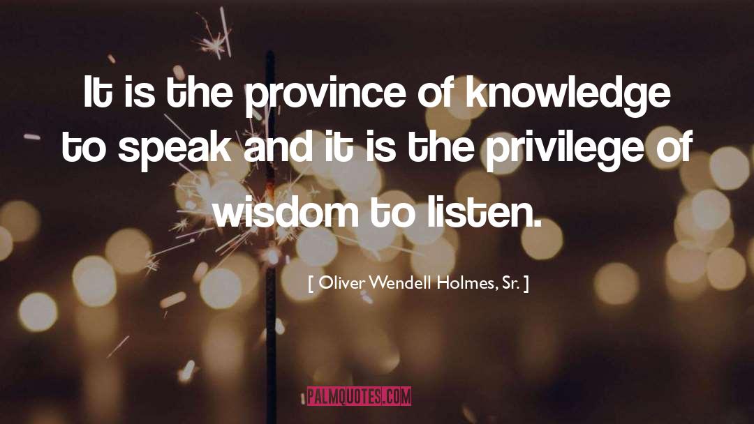 Adequate Knowledge quotes by Oliver Wendell Holmes, Sr.