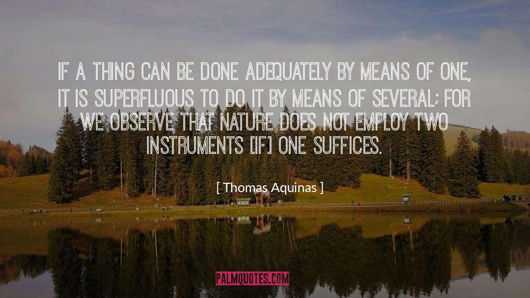 Adequately quotes by Thomas Aquinas