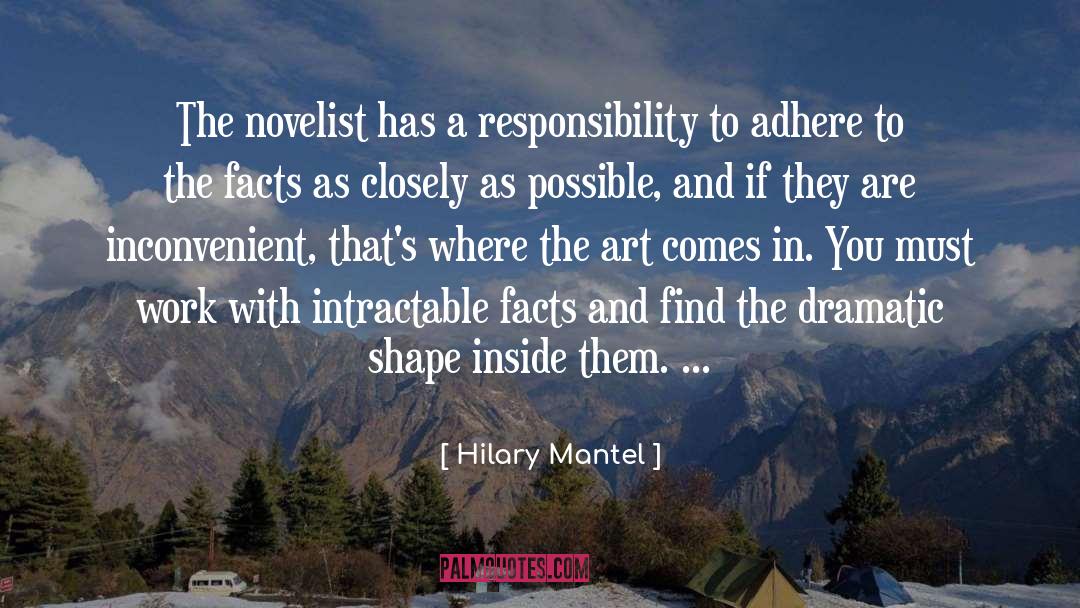 Adhere quotes by Hilary Mantel