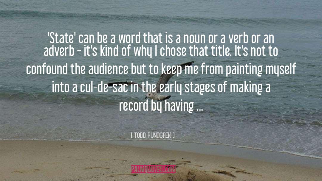 Adhere quotes by Todd Rundgren