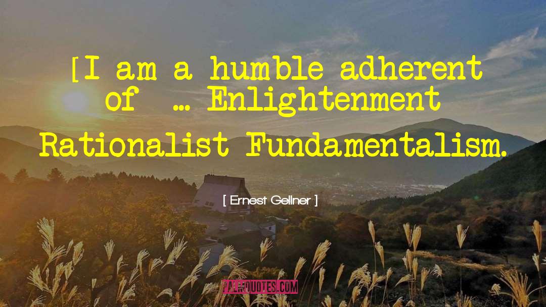 Adherent quotes by Ernest Gellner