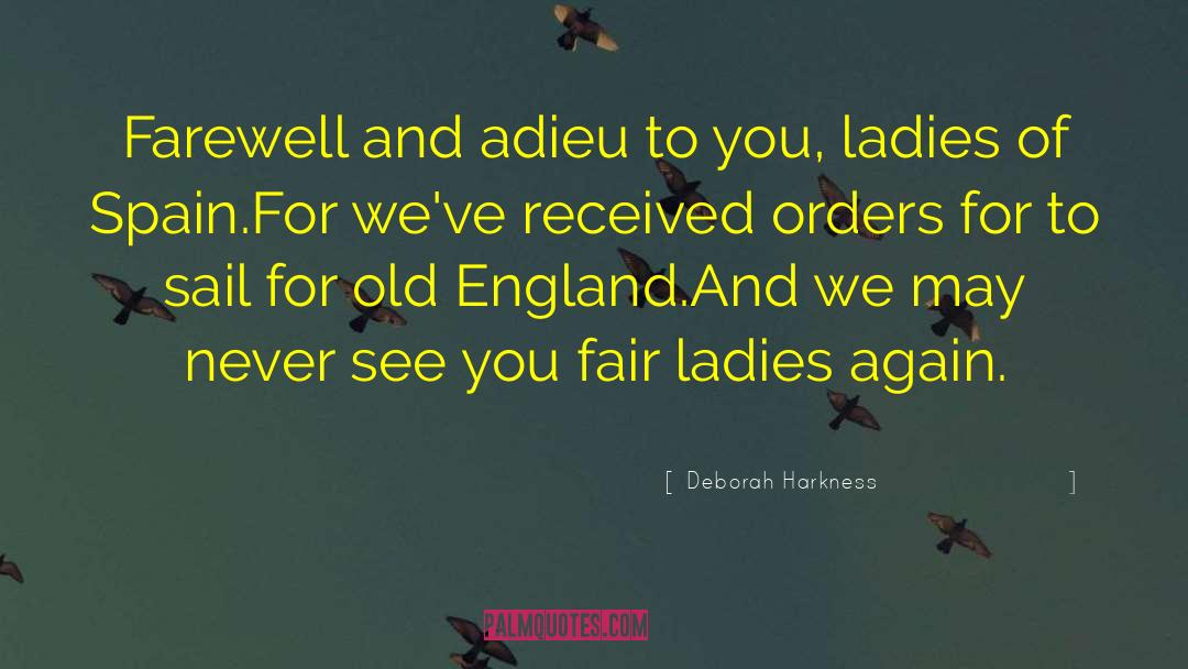 Adieu quotes by Deborah Harkness