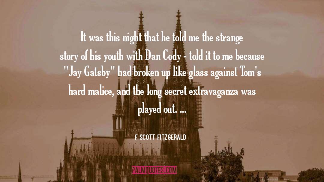 Adieux Cody quotes by F Scott Fitzgerald