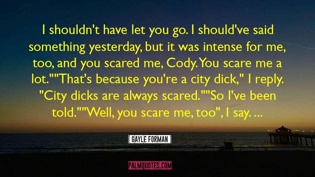 Adieux Cody quotes by Gayle Forman