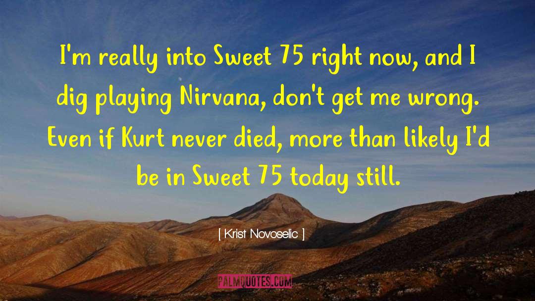 Adios Nirvana quotes by Krist Novoselic