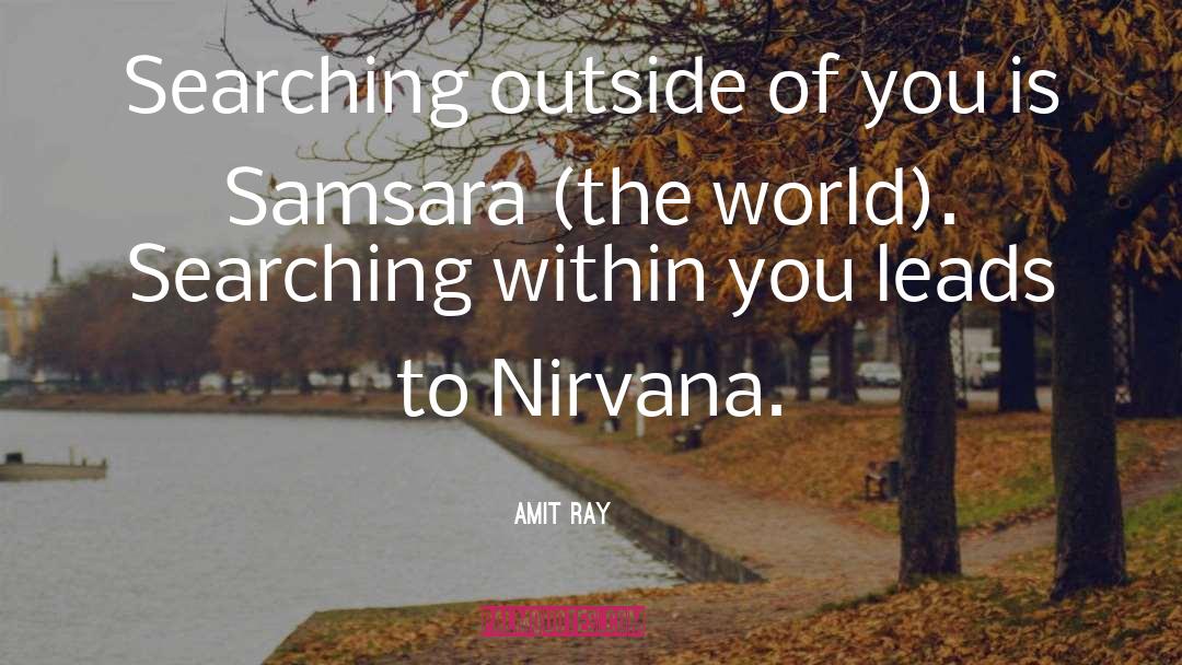 Adios Nirvana quotes by Amit Ray