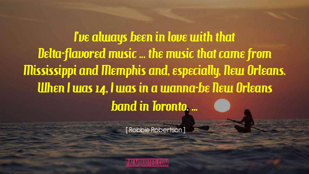 Adipati Band quotes by Robbie Robertson