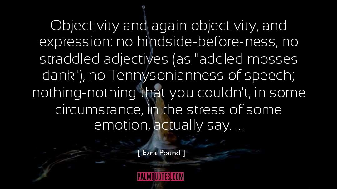 Adjectives quotes by Ezra Pound