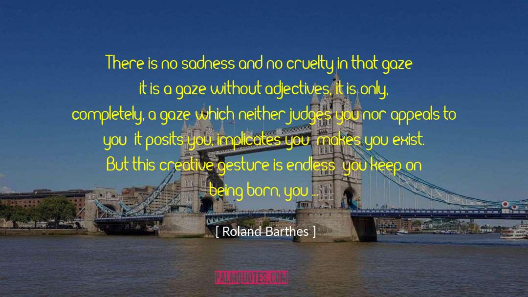 Adjectives quotes by Roland Barthes